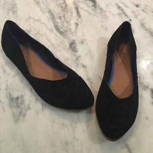 TOMS Jutti Flats Black - Size 11
